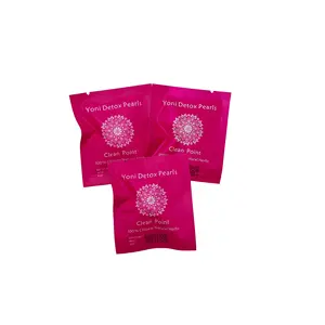 En stock pour femmes Clean Point Tampon Yoni Pearl Yoni Pearls Herbal Yoni Detox Pearl 3 dans un sac avec applicateur