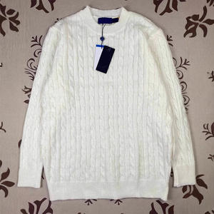 Maglione a Maglia Calda con Codice QR RL Raff, Manica Lunga, Ricamato sul Collo, per Coppia, Uomo e Donna - Product Image 3