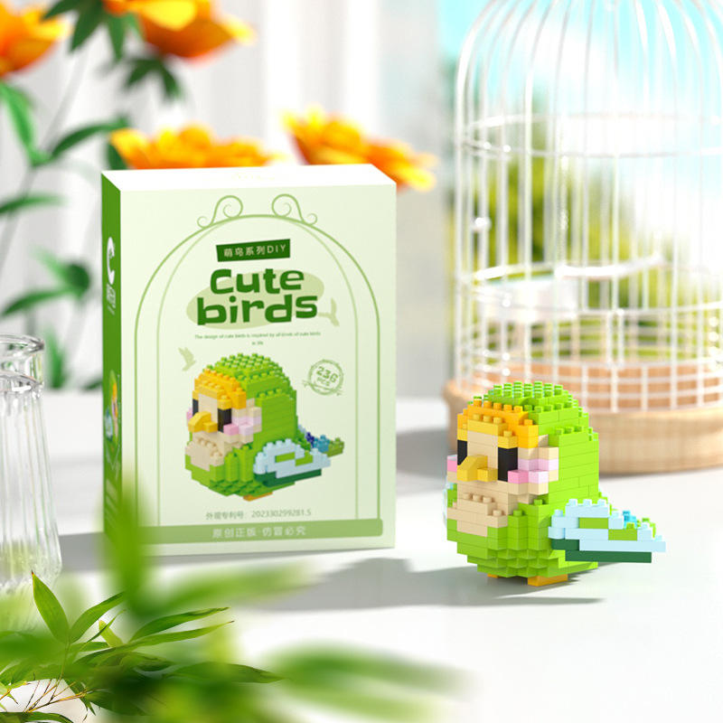 Top 236 partículas de oro verde - Alas móviles [Caja de color]