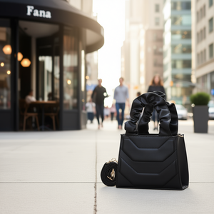 Bolso Cruzado Fana para Mujer Galia Bolso de Pecho Negro - Product Image 2