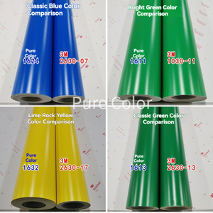 ฟิล์มสีทึบคุณภาพสูง ติดตั้งง่าย ฟรีค่าติดตั้ง สำหรับป้ายโฆษณากลางแจ้ง สติ๊กเกอร์ติดรถยนต์ Purecolor 1600 สติ๊กเกอร์แห้งเร็ว - Product Image 3