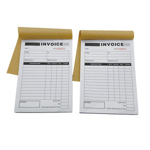 Formulaires de commande d'<span class=keywords><strong>achat</strong></span> autocopiants personnalisés, 2 parties, carnets de commandes de vente, carnets de reçus, carnets de factures, papier autocopiant, carnets de reçus - Product Image 5