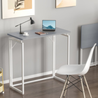 PRORIALS Bureau d'Ordinateur Relevable et Pliant, Opération Simple, Rangement Pratique, Bureau à Domicile Hauteur Réglable, Table d'Étude