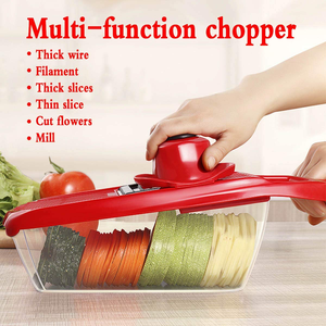 Food Grade <b>Vegetable</b> <b>Chopper</b> Spiralizer <b>Vegetable</b> Slicer Onion Cutter with Container Pro Food <b>Chopper</b> Slicer Cutter - Product Image 3