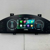 12.3 Upgrade LCD Digital Cluster Speedometer Instrument dengan Carplay Meter Otomatis Baru untuk Porsche Cayenne 2002-2009