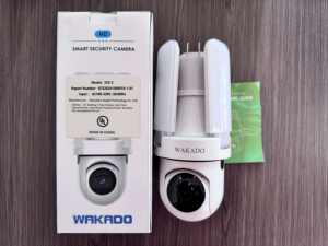 מצלמה כפולה חדשה וויפי מצלמה מצלמה 2mp מעקב אחר צבע מלא ראיית לילה 360 מצלמה נורה - Product Image 2