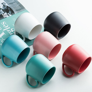 Taza nórdica para beber <span class=keywords><strong>de</strong></span> oficina <span class=keywords><strong>de</strong></span> 16oz, Taza <span class=keywords><strong>de</strong></span> cerámica <span class=keywords><strong>de</strong></span> gran capacidad <span class=keywords><strong>de</strong></span> 16oz, logotipo personalizado, <span class=keywords><strong>porcelana</strong></span> esmaltada <span class=keywords><strong>de</strong></span> Color, mate nórdico personalizado, 16oz - Product Image 4