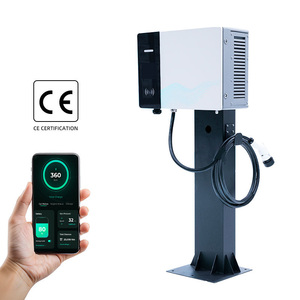 Stazione di Ricarica per Veicoli Elettrici a Pavimento con Connettore Doppio CCS2 GB/T, Caricatore Rapido DC Commerciale da 20kW a Prezzo di Fabbrica - Product Image 3