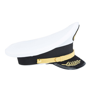 Chapeau de marin de qualité fantaisie MH-0119, chapeau de yacht, chapeau de capitaine, marine, <span class=keywords><strong>amiral</strong></span>, accessoire de costume pour club, pub, fête en plein air - Product Image 5