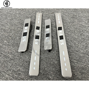 Estribos de Fibra de Carbono Seca Plateados Estilo B con Acabado Brillante para G Wagon Clase G W464 AMG G500 G63 G550, Piezas de Carrocería 2019-2024 - Product Image 4