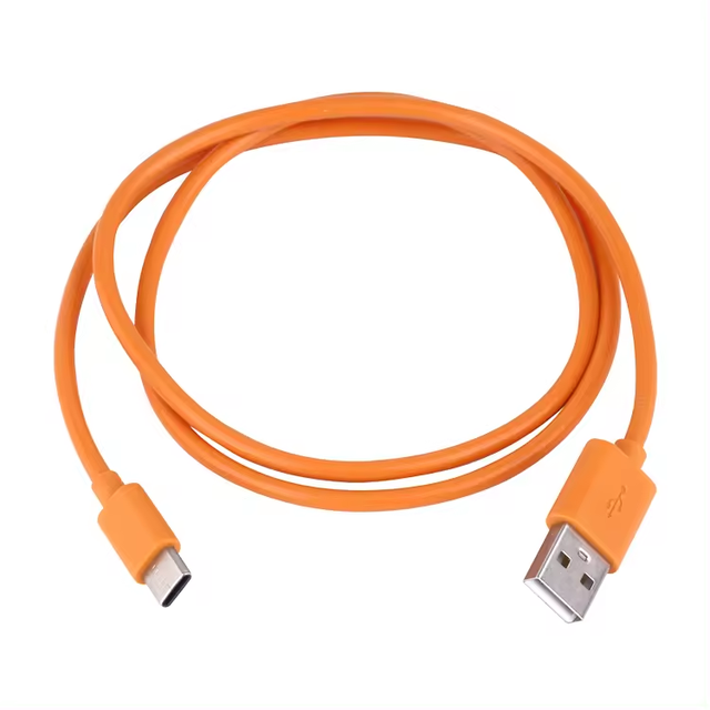 Factory Direct Wholesale 1M Type C 3A Fast Charging Data Cable High Quality Pure Copper PVC Material for Mobile Phones