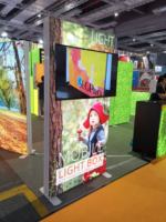 Cadre d'affichage en aluminium Tianlang pour vitrine, boîte lumineuse publicitaire LED de 4000 lumens, écologique, résistant aux intempéries, pour usage extérieur