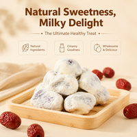 OEM Bulk Fruitmelk Jujube Gecoate Romige Zoete Zachte Snack Dubbellaagse Coating Natuurlijk Gezond 10kg Klaar om te eten 8 Maanden Houdbaar