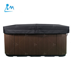 <span class=keywords><strong>Couverture</strong></span> <span class=keywords><strong>de</strong></span> <span class=keywords><strong>spa</strong></span> <span class=keywords><strong>de</strong></span> massage extérieur en tissu Oxford noir sur mesure, style européen, par Immer Direct Manufacturer - Product Image 6