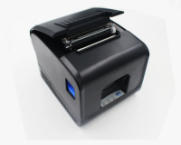 Impresora térmica de recibos POS de escritorio de 3 pulgadas y 80mm con cortador automático para restaurante, supermercado, almacén, escala
