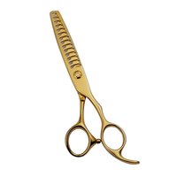 Ciseaux de coiffure à lame plate en acier au carbone CNC Shitang TT-626, réglage sans soudure, ajustement des couleurs, pour coupes de cheveux homme et femme