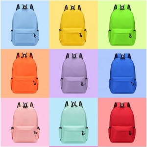 Sac à dos scolaire en polyester imperméable pour jeunes filles, motif dessin animé, mignon, vente en gros - Product Image 2