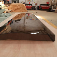 Couverture de dôme de lucarne en acrylique sur mesure, anti-éclatement, transparente, pour éclairage naturel, résistante aux UV, polyvalente pour la construction de toitures