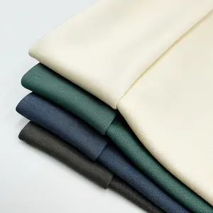 Poly Cotton Pique TC Fabric For Golf Polo Shirt 35%Poly 65%Cotton Breathable Pique Fabric Telas Custom