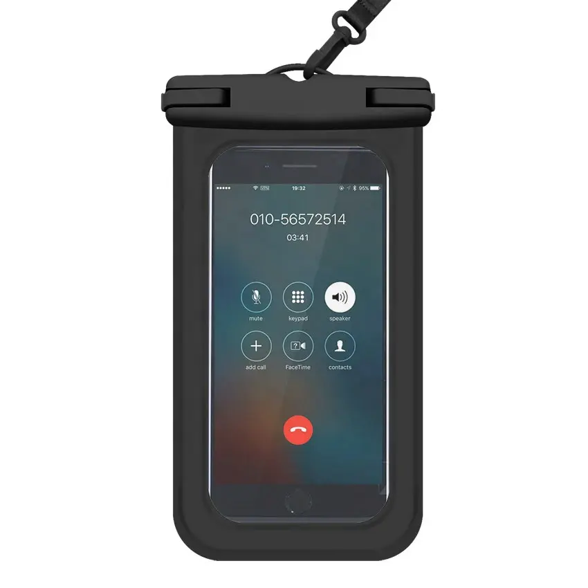 Wasserdichte Handy tasche Outdoor-Handy Kunststoff Swim Travel Wasserdichte Tasche Universal für Telefone mit Bildschirmen unter 7 Zoll