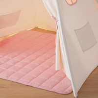Tenda Kastil Putri Bayi Populer, Tenda Yurt untuk Berkemah, Tenda Teepee India untuk Anak Laki-laki dan Perempuan, Tenda Anak Pop Up