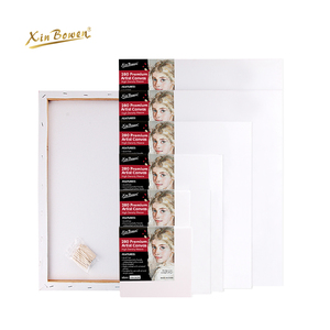 Xin Bowen Paint <span class=keywords><strong>Canvas</strong></span> 280g Algodón Lienzo blanco de diferentes tamaños para pintura al óleo y pintura acrílica - Product Image 1
