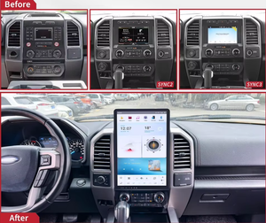 Unidad Principal para Auto <span class=keywords><strong>Android</strong></span> de 16.8 Pulgadas, Reproductor Multimedia <span class=keywords><strong>Android</strong></span> 13, Compatible con SYNC2/SYNC 3 Original para Ford F150 2015-2019 con Carplay - Product Image 6