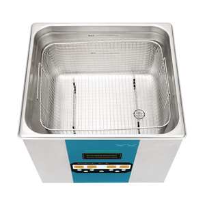 Limpiador Ultrasónico de Acero Inoxidable de 20L con Frecuencia Ajustable, Precio al por Mayor, Piezas de Hardware - Product Image 4