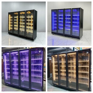 Enfriador de Vino de Lujo <span class=keywords><strong>LG</strong></span>-1110 F, <span class=keywords><strong>Refrigerador</strong></span> con Doble Puerta de Vidrio para Uso en Hoteles - Product Image 3