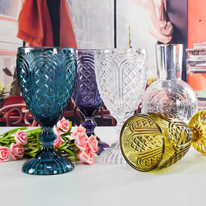 Tasse en verre de lait de qualité supérieure bon marché Offre Spéciale vente en gros de gobelets en verre vintage gobelets vintage - Product Image 3