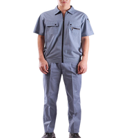 Vente en Gros de Vêtements de Travail Personnalisés Uniforme Industriel à Manches Courtes
