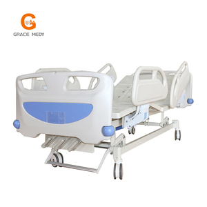Lit d'hôpital A02, équipement <span class=keywords><strong>médical</strong></span> d'hôpital confortable, lit <span class=keywords><strong>médical</strong></span> manuel à trois fonctions - Product Image 2