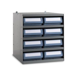 Fami 496x504x546mm estante de pared modular con 5 estantes y 8 cajones RK Box Classic - Product Image 1