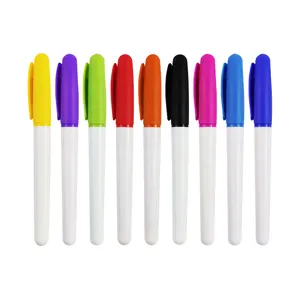 Wasbare Peuter Wit Hoge Geur Op Kettingen Drywise Acryl Bingo Uitwissen Niet Giftig Kind Droog Wissen Whiteboard Marker Pen