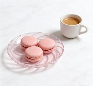 Plato <span class=keywords><strong>de</strong></span> Vidrio Transparente Personalizado en Oferta, Plato <span class=keywords><strong>de</strong></span> Vidrio Rosa <span class=keywords><strong>para</strong></span> Postre, Plato Decorativo <span class=keywords><strong>de</strong></span> Vidrio <span class=keywords><strong>para</strong></span> el Hogar, Vajilla <span class=keywords><strong>para</strong></span> Restaurante - Product Image 5