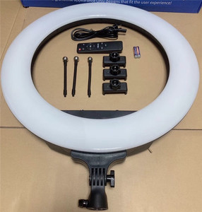 22 pouces A MENÉ LA Lumière D'anneau <span class=keywords><strong>avec</strong></span> 210cm Trépied 3 Supports de Téléphone Grande Taille 18 pouces 21 pouces <span class=keywords><strong>Grand</strong></span> 3 Couleur Lumière D'anneau - Product Image 4