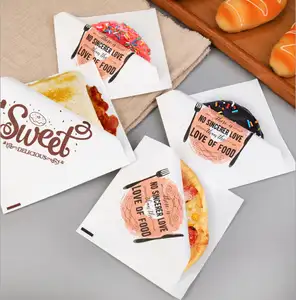 Bolsas de papel de fondo cuadrado con diseño, fabricantes de bolsas de Pap sándwich