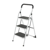 Échelle pliante réglable à 3 marches portable avec plateforme, échelle à marches en acier, échelle pliable pour la peinture