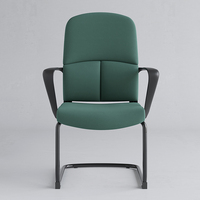 Meilleur prix Chaise de bureau en maille grise Chaise de personnel avec un style de design moderne
