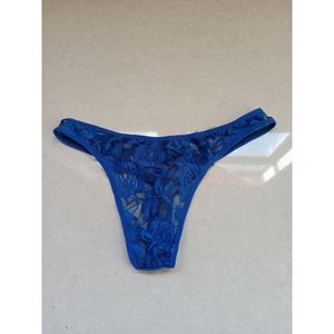Sous-vêtements en dentelle pour hommes, string taille basse en polyester, sous-vêtements sexy pour hommes, noir - Product Image 2