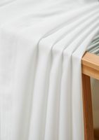 Rideau transparent King Kong résistant aux déchirures, 100% polyester, écologique, style européen-américain, anti-accroc, lavable, pour hôtel