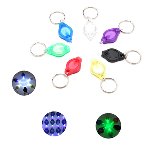 Portachaves DE Luz Lanterna UV 365-405nm porte-clés ultraviolet lumière LED lampe de poche serrure attraper Mini porte-clés violet pour l'argent - Product Image 1
