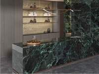 Vente en gros de pierre naturelle d'Italie marbre vert Pradas vert émeraude pour décoration intérieure
