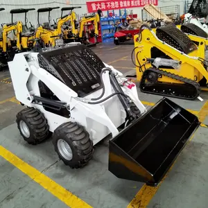 Tosh 2024 ano novo modelo de minicarregadeira de esteira e minicarregadeira de rodas soprador de neve