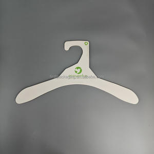 ที่แขวนเสื้อโค้ทกระดาษสีน้ำตาลยาวพร้อมพิมพ์ลาย CMYK เคลือบมันสำหรับแขวนเสื้อโค้ทและที่แขวนสัตว์เลี้ยง - Product Image 4