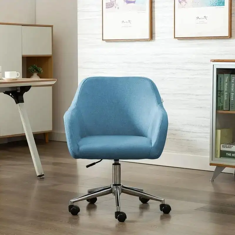 Modern High Quality Task Desk Chair Swivel Computer Home Office Chair Ergonomic Swivel Upholstered Task Chair