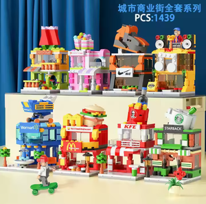 2024 Christmas Rotating Music Box Building <strong>Blocks</strong> New Year's DIY Assembly Toy for Boys Girls Student Activity Gift Sets4 - Product Image 3