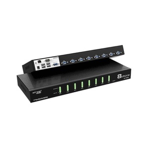 Commutateur KVM Maxtor MT-9108UP 8 entrées 1 sortie avec contrôle à distance OSD IP et cascage automatique - Product Image 2