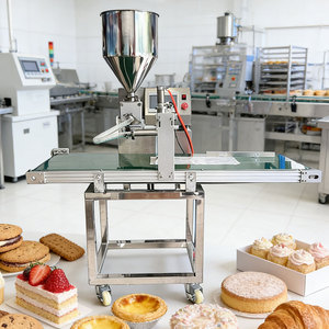 Machine <span class=keywords><strong>de</strong></span> remplissage automatique quantitative <span class=keywords><strong>de</strong></span> crème ZD200-F1 à 6 programmes pour la crème fouettée et la crème anglaise dans les pâtisseries - Product Image 4