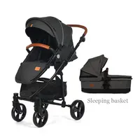 EN 1888 Foldable luxury twin kids double cheap babyfond 3 in 1 pram baby stroller walkers carriers